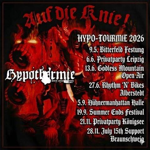 15.3.2026 Konzert HYPOTHERMIE