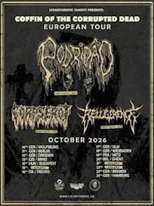 10.10.2026 Tour COFFIN OF THE CORRUPTED DEAD